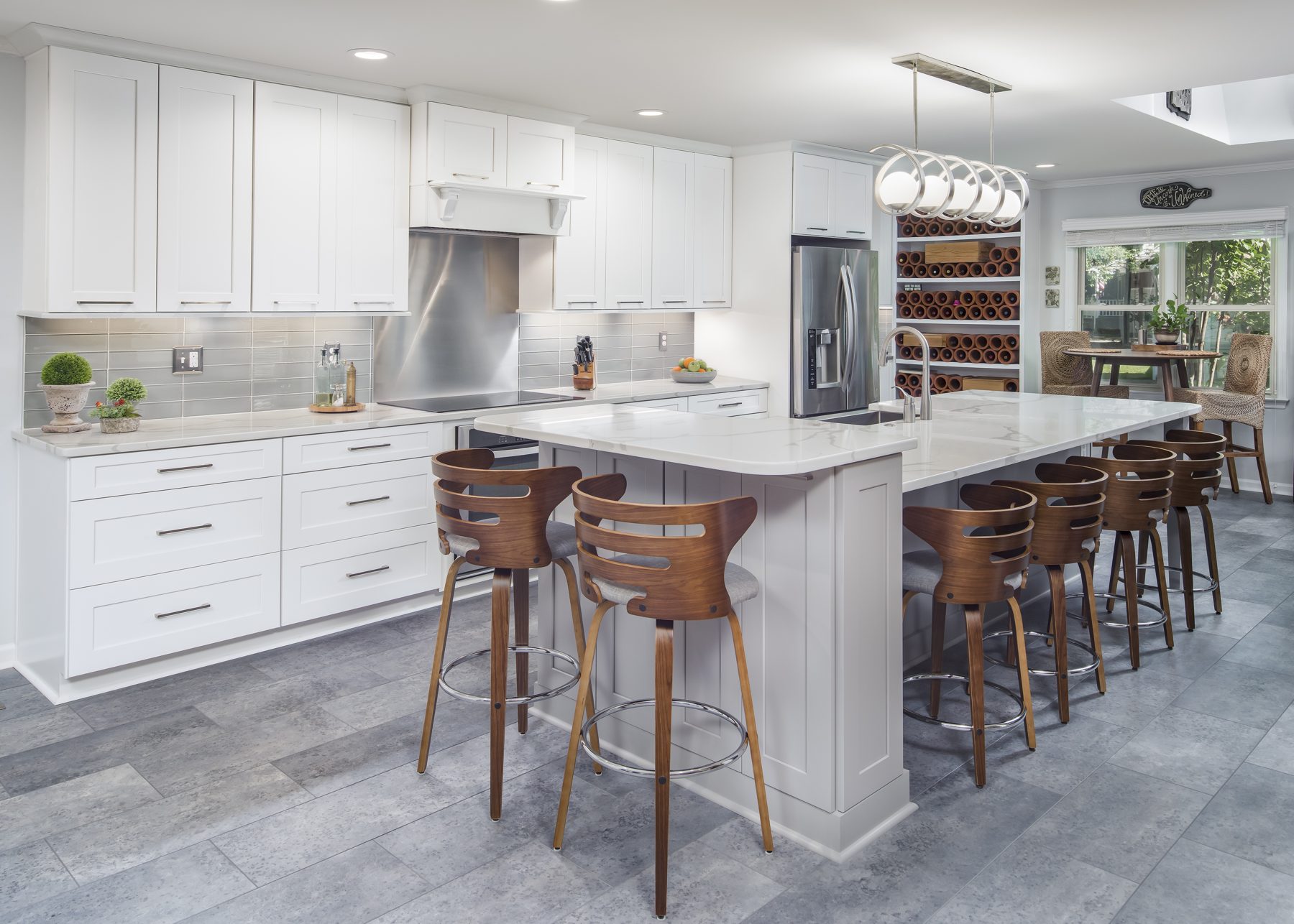 Wine Lover's Kitchen — Kitchens project in New Bern, NC