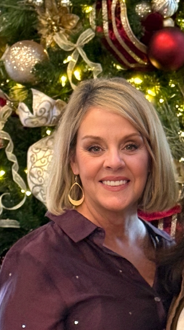 Jayne McGinn, designer and owner of Blue Heron Home Interiors